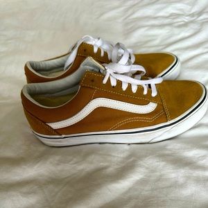 Mustard Yellow Vans Old Skool